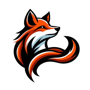 狐狸动感标志设计