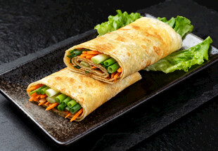 蔬菜卷饼