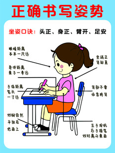 正确书写姿势