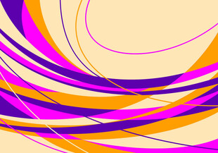 多彩动感线条抽象背景图