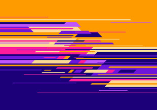 动感彩色线条抽象背景图