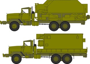 军用卡车模型展示