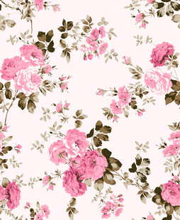 粉色花卉图案背景