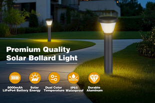 防水户外太阳能庭院灯