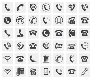 电话相关图标集合