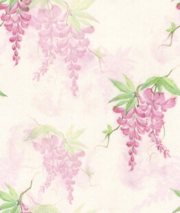 淡粉葡萄花卉图案背景