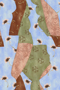 抽象拼贴风几何图案纹理