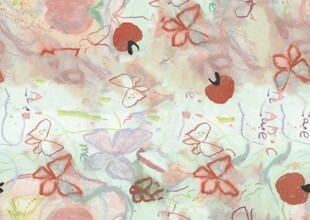 花卉水果图案布料纹理