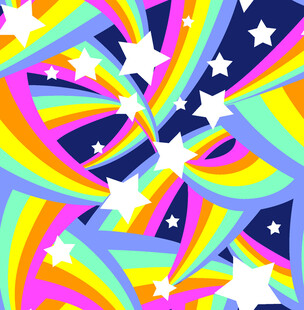 矢量万花筒星星