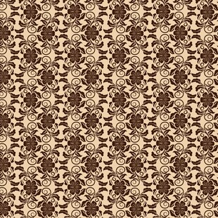 复古花纹图案纹理背景