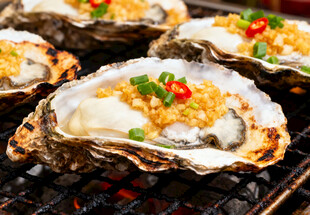 炭烤生蚝