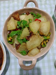 青椒炒冬瓜