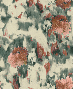 抽象花卉图案纹理背景