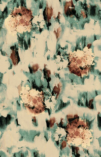 复古花卉图案布料纹理