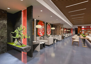 中式风格餐厅室内景观