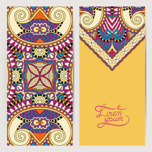 民族风装饰图案设计模板