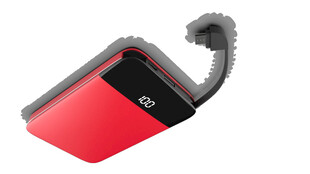 红黑配色车载手机防滑垫