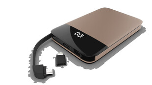 棕色平板扫描仪及配件