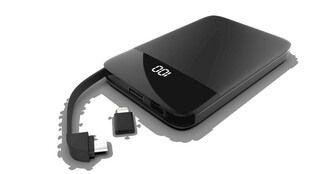 黑色外置硬盘及配件