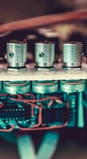 电子元件特写