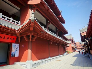 古色古香中式建筑街道