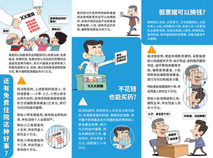 医保宣传三折页