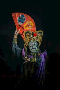 传统戏曲人物扮相展示