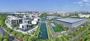 现代城市景观鸟瞰图