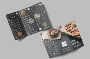 精美餐厅菜单展示