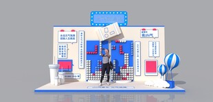 商场DP展点模型