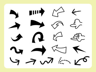 多样箭头图标集合