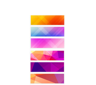 多彩几何渐变背景素材