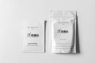 简约包装样机效果贴图