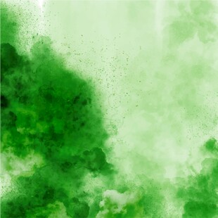梦幻绿色烟雾背景图