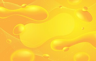 流动的金黄液体背景