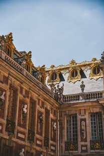 凡尔赛宫华丽建筑外观