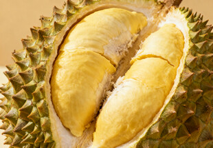 剥开的榴莲