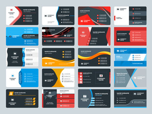 多样商务名片设计模板