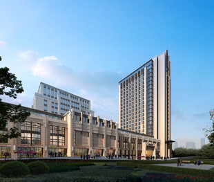 现代风格城市高楼新古典风格