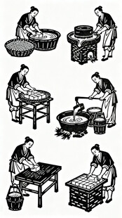  传统豆腐操作步骤图示