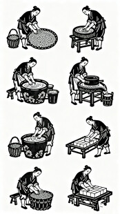 传统豆腐操作步骤图示