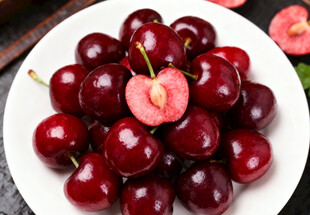 一盘大樱桃