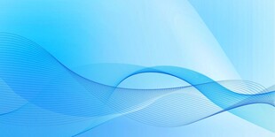 蓝色动感波浪背景图