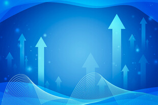 蓝色箭头背景图