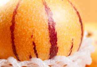 紫纹人参果特写