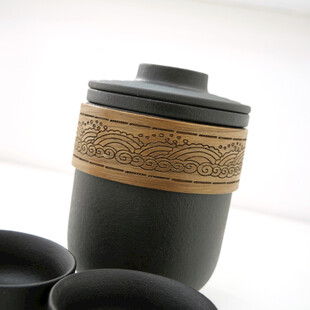 复古风陶瓷杯具套装