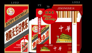 茅台酒生日宴布置