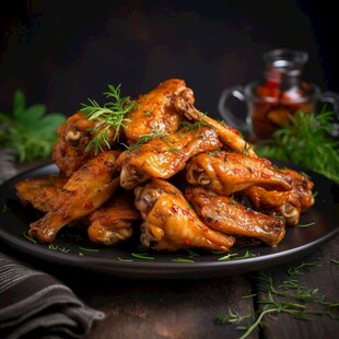 美味烤鸡翅