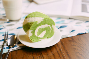 抹茶奶油蛋糕卷