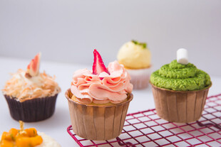 多彩纸杯蛋糕